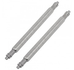 QINGSHENG 1Package(20pcs) 시계 밴드 핀 스프링 바 도구, 전통 및 스마트 시계용 스틸 시계 핀 1.8mm 직경(20mm/0.78인치)