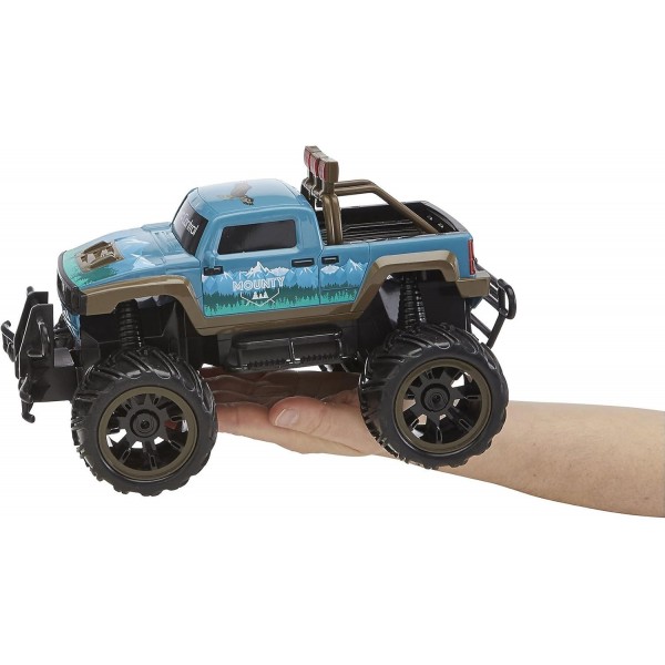 Revell Control RC Truck MOUNTY I Scale 1:16 I 모든 지형에 적합한 견고한 디자인 I 대형 프로파일 타이어 I 강력한 모터 I 초보자에게 적합 I 흥미진진한 야외 모험에 적합