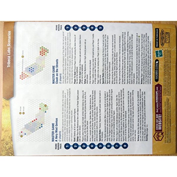 Hasbro Heroscape 마블 게임 세트