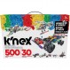 K'NEX 80208 날개 및 휠 빌딩 세트, 500피스, 7세 이상 어린이를 위한 다채로운 30 모델 빌딩 건설 장난감 45510 10 모델 초보자용 재미있는 고속 차량 빌딩 세트