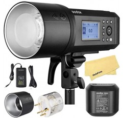 Canon Nikon Sony Fujifilm Olympus Panasonic 카메라용 Godox AD600 Pro AD600Pro Godox 플래시, 내장 Godox 2.4G 무선 X 시스템, 리튬 이온 배터리가 장착된 600Ws TTL 실외 플래시 HSS 1/8000s 스트