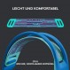 로지텍 G733 LIGHTSPEED 무선 게이밍 헤드셋, 헤드밴드, LIGHTSYNC RGB, Blue VO!CE 마이크 기술, PRO G 스피커, 초경량, 29시간 배터리 수명, 20m 범위 - Blue Blue G733