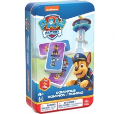 Spin Master Games - PAW Patrol Domino - 털복숭이 친구들과 함께하는 클래식 게임, 2-4인용, 5세 이상