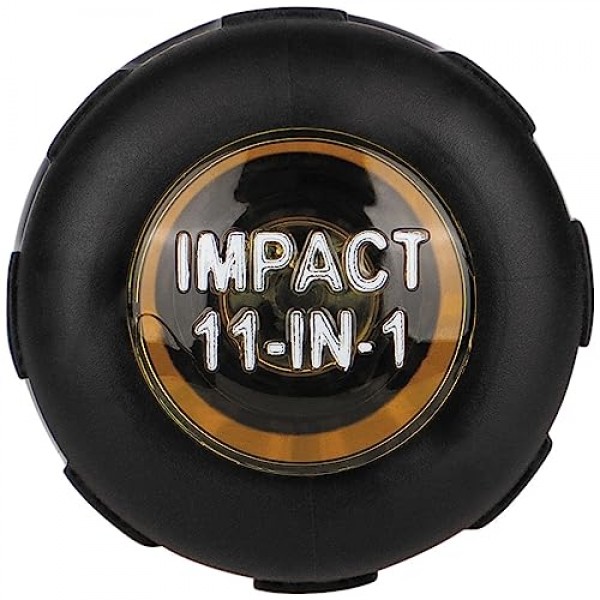 Klein Tools 32500HD 멀티 비트 드라이버/너트 드라이버, 십자형, 일자형, 정사각형 및 Torx 팁이 포함된 충격 등급 11-in-1 도구