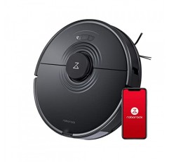 roborock S7 로봇 진공 및 걸레 콤보, 2500PA 흡입 및 음파 걸레질, 다중 레벨 매핑 기능을 갖춘 로봇식 진공 청소기, 걸레 바닥 및 진공 카펫이 하나로 통합되어 애완동물 