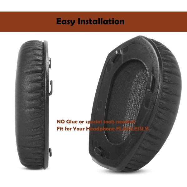 Sennheiser HDR175/HDR165/HDR185/HDR195 RF 무선 헤드폰과 호환되는 DowiTech Premium HDR175 헤드폰 이어 패드 헤드셋 교체 용 이어 패드
