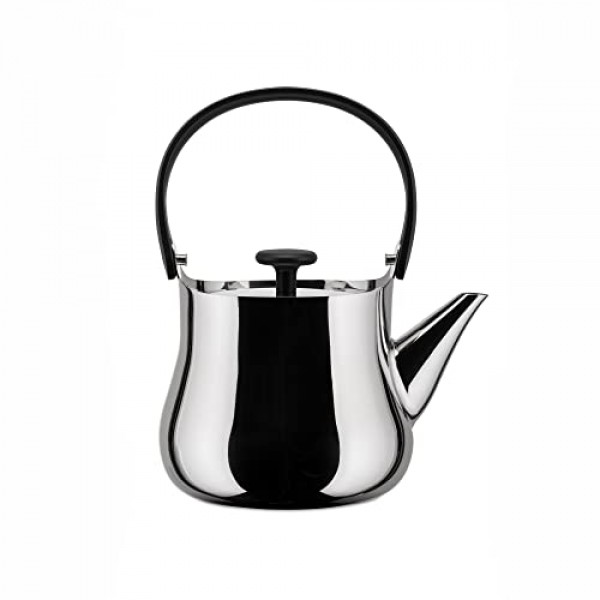 Alessi Cha Kettle, 프리 사이즈, 실버: 가정 및 주방