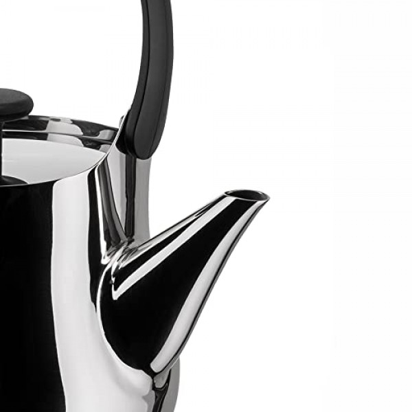 Alessi Cha Kettle, 프리 사이즈, 실버: 가정 및 주방