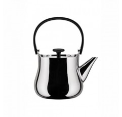 Alessi Cha Kettle, 프리 사이즈, 실버: 가정 및 주방