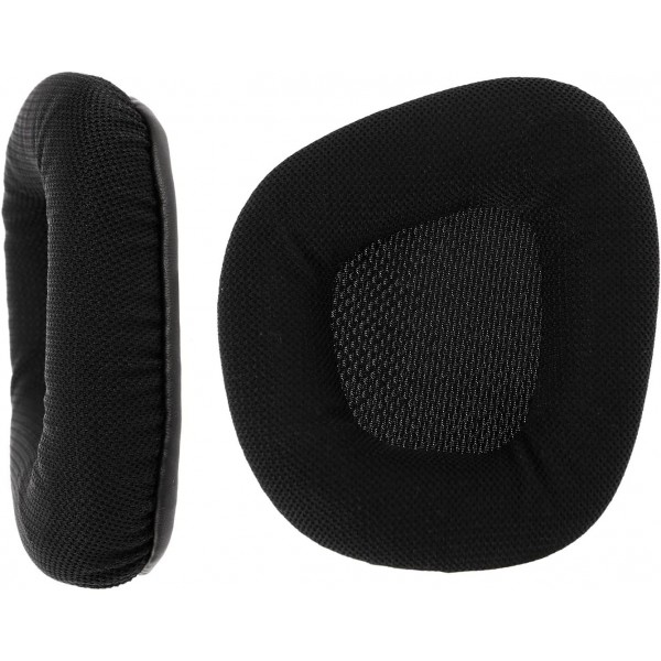 Corsair Void PRO RGB 게임용 헤드셋과 호환되는 이어 패드 귀마개 통기성 메쉬 메모리 폼 교체용 이어 패드 1쌍