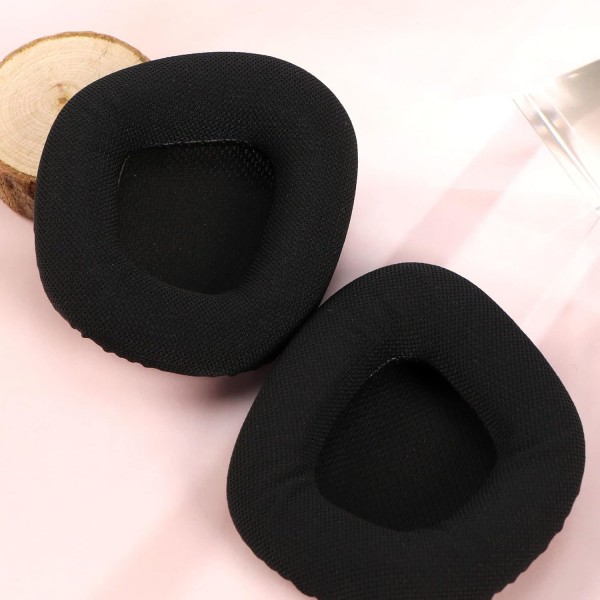 Corsair Void PRO RGB 게임용 헤드셋과 호환되는 이어 패드 귀마개 통기성 메쉬 메모리 폼 교체용 이어 패드 1쌍
