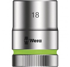 Wera Zyklop 8790 HMC 1/2 소켓, 육각 머리 18mm x 길이 37mm