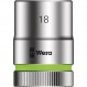Wera Zyklop 8790 HMC 1/2 소켓, 육각 머리 18mm x 길이 37mm