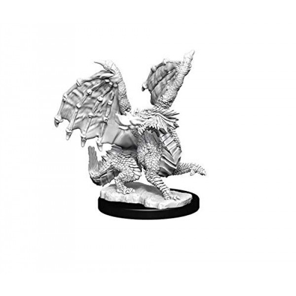 Nolzurs D&D 놀라운 도색되지 않은 미니어처: 웨이브 10: 레드 드래곤 지룡