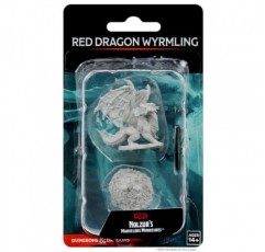 Nolzurs D&D 놀라운 도색되지 않은 미니어처: 웨이브 10: 레드 드래곤 지룡