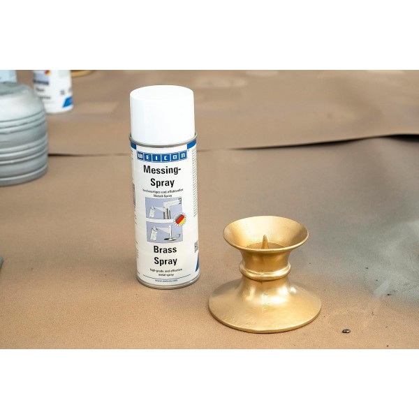 WEICON 황동 스프레이 400ml 고품질 및 효과적인 금속 코팅