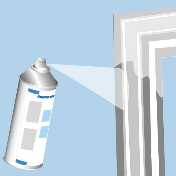 WEICON 황동 스프레이 400ml 고품질 및 효과적인 금속 코팅