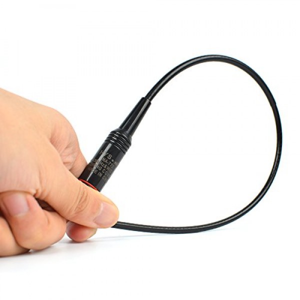HYS-772 SMA Male VHF/UHF 듀얼 밴드 15.7인치 양방향 라디오용 안테나 VX-6R VX-7R VX-8d,VX-2R UV-3R PX-2R TH-UV3R ZT-2R