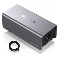 다이나믹 마이크용 Donner 마이크 프리앰프, RB-1 마이크 프리앰프 부스터, 마이크 부스터, 마이크 프리앰프, 최대 +26dB, 울트라 클린 게인, 홈 스튜디오, 팟캐스트, 스트