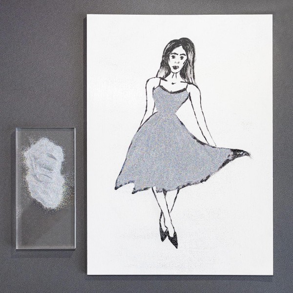 벽 페인트용 크리에이티브 데코 200g 실버 홀로그램 글리터 파우더 | 0.2mm 반짝이 가루 반짝이 지팡이 | 색상 첨가제 네일 래커 및 에폭시 수지 첨가제 | 아트 크래프트 