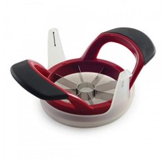 Norpro Grip EZ 과일 웨저, 8개 섹션, 빨간색