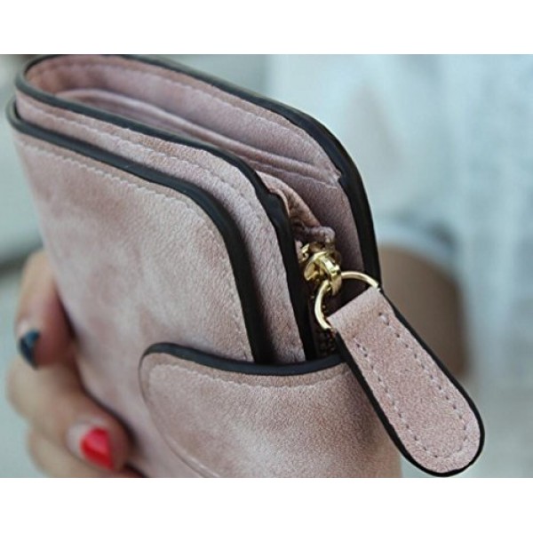 Diyafas 빈티지 여성용 지갑 카드 소지자 지갑 곡선 소형 지갑 동전 주머니가있는 여성용 지갑 Money Organizer