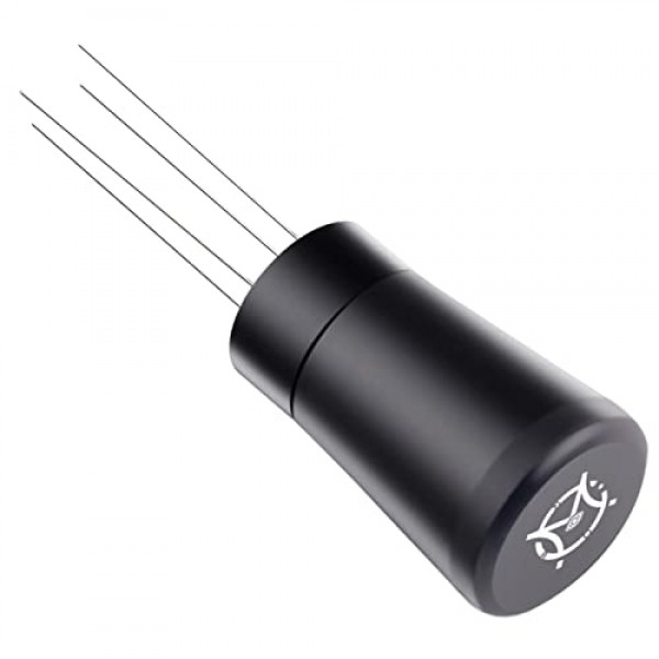 Magicafé WDT 도구 커피 브러시가 포함된 에스프레소 분배 도구 세트, 바늘 에스프레소 교반기 스프링 와이어, 에스프레소 액세서리, 알루미늄 손잡이가 있는 에스프레