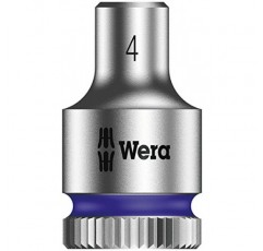Wera - 5003501001 Zyklop 8790 HMA 1/4 소켓, 육각 머리 4mm x 길이 23mm