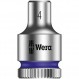Wera - 5003501001 Zyklop 8790 HMA 1/4 소켓, 육각 머리 4mm x 길이 23mm
