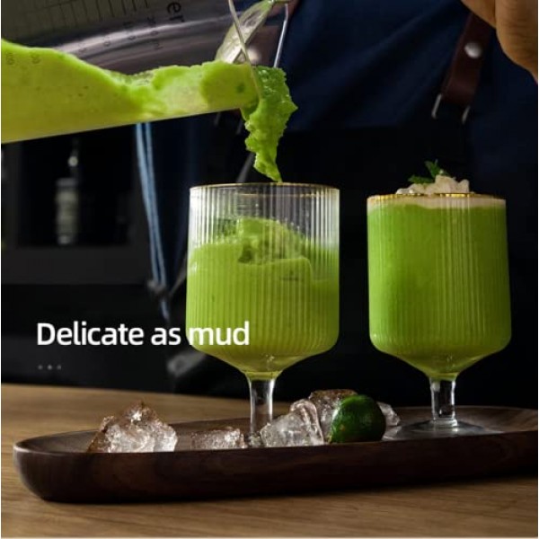 CRANDDI 조용한 스무디 블렌더, 탈착식 쉴드가 있는 전문 조리대 블렌더, 2200W 강력한 모터, 셰이크 및 스무디용 52온스 BPA 프리 용기, 셀프 클리닝 K80(빨간색)