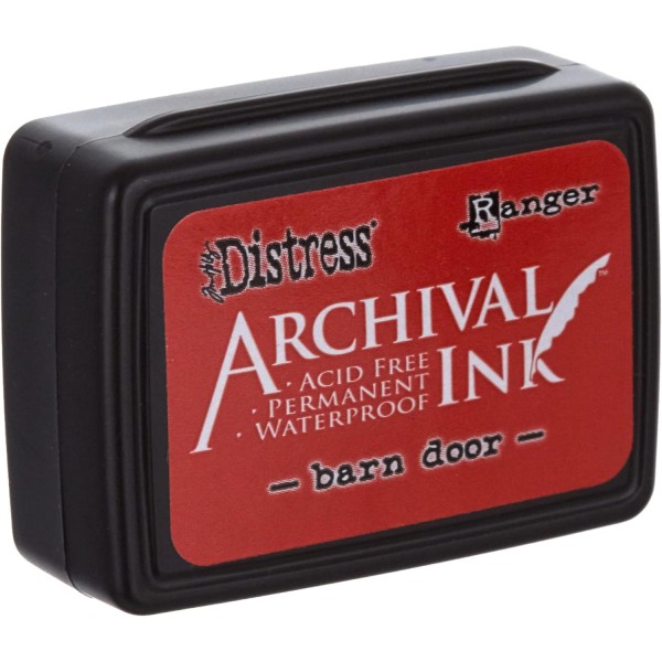 Ranger RGRAITK.64855 AITK64855 조난 보관용 미니 잉크 키트 1 - 선택한 라즈베리/헛간 문/향신료 잼/석화된 호박색 플라스틱 모듬 4 패드