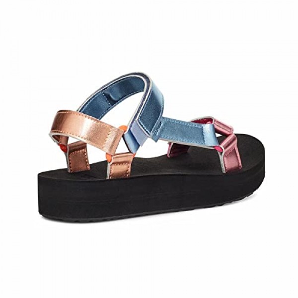 Teva 여성용 미드폼 유니버설 쉬머 샌들