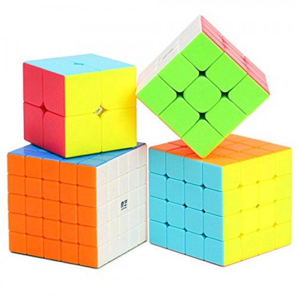 BestCube 2x2 큐브 Qidi 2x2x2 스피드 큐브 스티커 없는 퍼즐 큐브 (Qidi 버전)