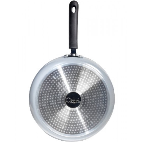 100% APEO 및 PFOA가 없는 독일산 돌 유래 논스틱 코팅 처리된 Ozeri의 12인치 돌 프라이팬