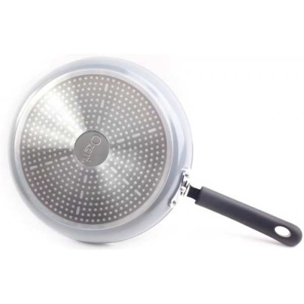 100% APEO 및 PFOA가 없는 독일산 돌 유래 논스틱 코팅 처리된 Ozeri의 12인치 돌 프라이팬