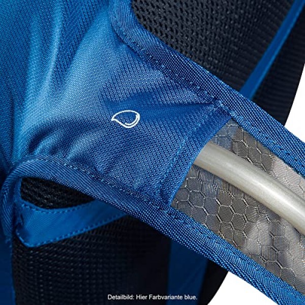 Tatonka Baix 자전거 배낭 15 L - 헬멧 마운트 및 15 리터 용량을 갖춘 작고 가벼운 야외 배낭 - 남성 및 여성