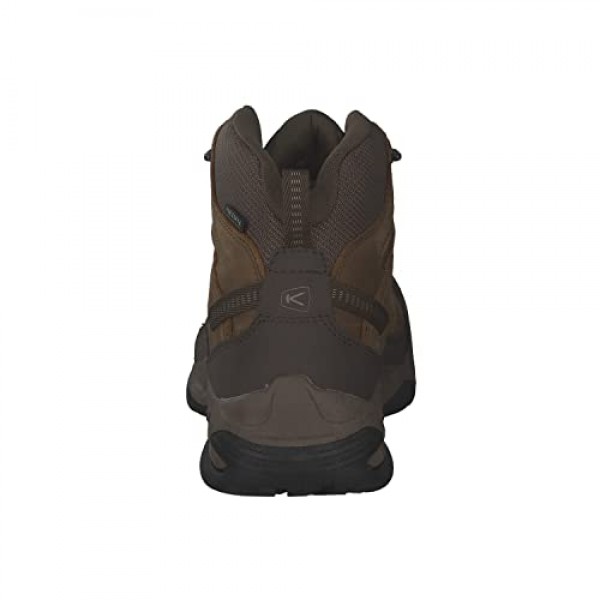 KEEN 남성용 Circadia 중간 높이 편안한 방수 하이킹 부츠.