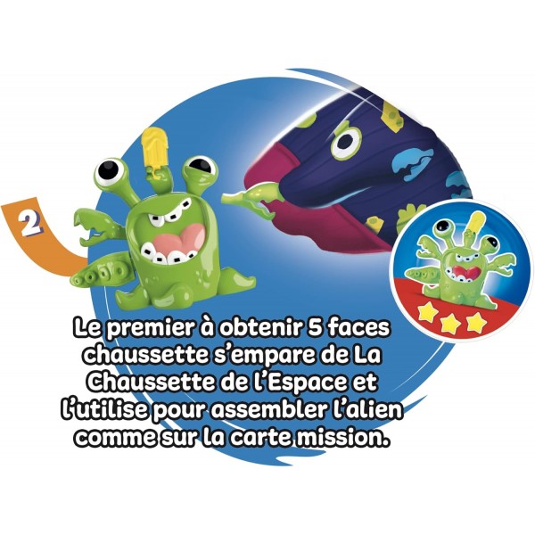 Goliath - La Sockette de Espace - 속도 및 반사 게임 - 파티 게임 - 가족 또는 친구와 함께 플레이 - 2~4인용 - 7세 이상 어린이용