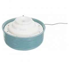 TRIXIE 24450 Vital Falls 식수대, 세라믹, 1.5리터, 블랙