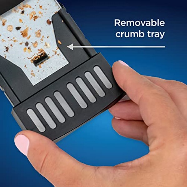 Oster® 레트로 2슬라이스 토스터(퀵 체크 레버 포함), 매우 넓은 슬롯, Impressions Collection, 블루