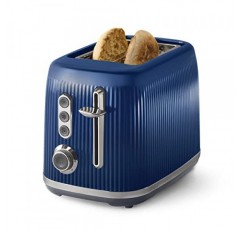 Oster® 레트로 2슬라이스 토스터(퀵 체크 레버 포함), 매우 넓은 슬롯, Impressions Collection, 블루