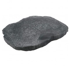 Yosoo Health Gear 식품그릇 바위장식 물그릇 물그릇 파충류&양서류용 테라리움 그릇 거북이 물그릇 식품그릇 파충류 피더(Dark Green M.)