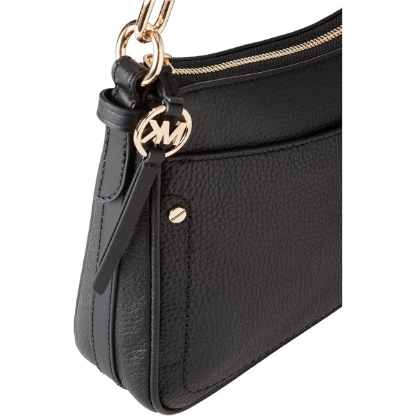 Michael Kors 여성용 MD TZ POCHETTE XBODY 이브닝 백, 블랙, 프리사이즈