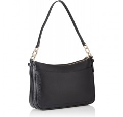 Michael Kors 여성용 MD TZ POCHETTE XBODY 이브닝 백, 블랙, 프리사이즈