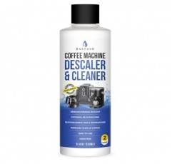 Bastion 커피 머신 디스케일러 및 클리너 - 2회 용도. (1병) Keurig, Nespresso, Delonghi 및 모든 일회용 커피 및 에스프레소 머신과 호환되는 범용 스케일 제거 솔루션