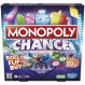 성인과 어린이를 위한 Hasbro Gaming Monopoly Chance 보드 게임 | 빠르게 진행되는 가족 파티 게임 | 8세 이상 | 2-4명의 플레이어 | 20분 평균