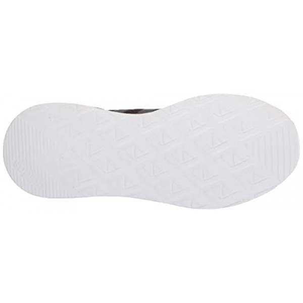 아디다스 남성 Questar Flow NXT 러닝화, 코어 블랙/화이트/플래시 오렌지, 8