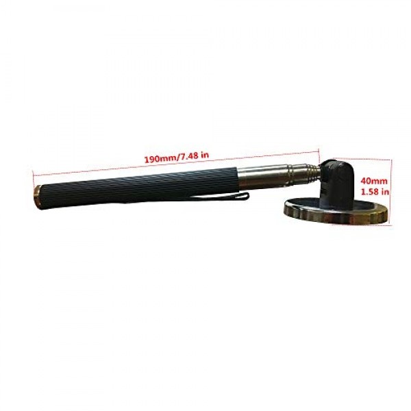 텔레스코픽 자석 따기 도구, 30파운드. 훌륭한 흡입력. 쓰레기 도구 작은 금속 도구용 텔레스코픽 픽업 도구는 길이:7.48-39.5까지 확장됩니다.