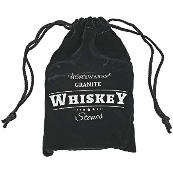 Southern Homewares 화강암 위스키 스톤, 단일 사이즈, 회색