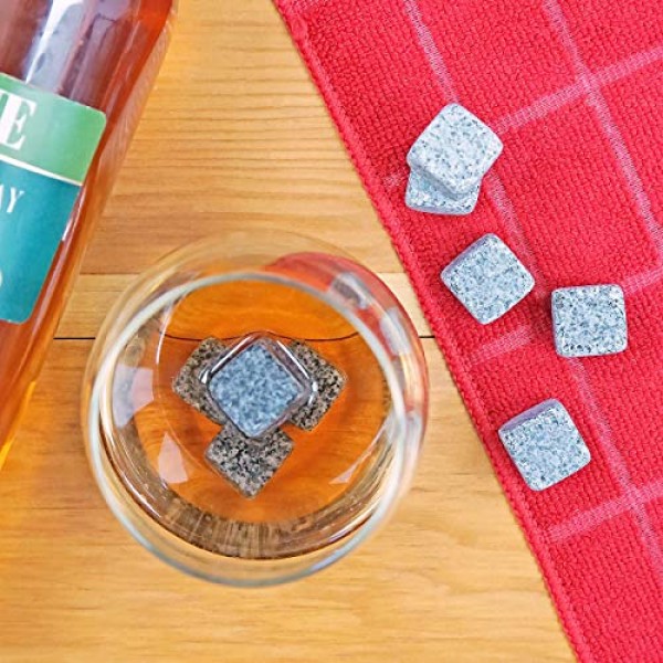 Southern Homewares 화강암 위스키 스톤, 단일 사이즈, 회색